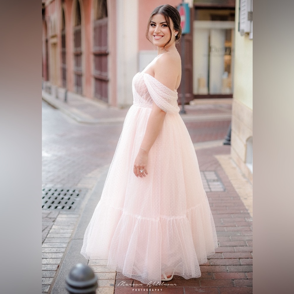 Pink Event Dress